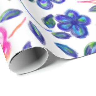 Blumengarten Geschenkpapier