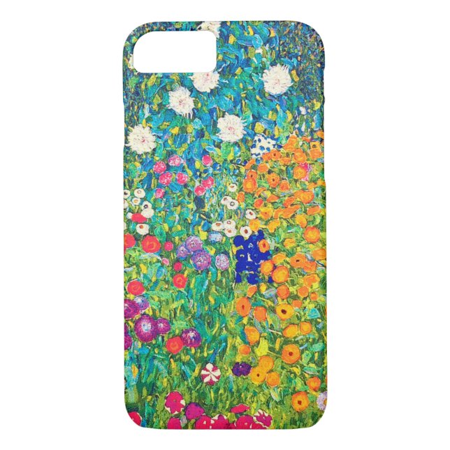 Blumengarten, Gustav Klimt Case-Mate iPhone Hülle (Rückseite)