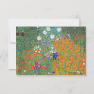 Blumengarten (Gustav Klimt) Karte