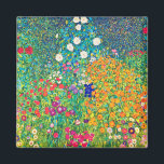 Blumengarten, Gustav Klimt Magnet<br><div class="desc">Gustav Klimt (14. Juli 1862 - 6. Februar 1918) war ein österreichischer symbolischer Maler und einer der prominentesten Mitglieder der Wiener Sezessionsbewegung. Klimt ist bekannt für seine Gemälde, Wandmalereien, Skizzen und andere Kunstgegenstände. Neben seinen figurativen Werken, die Allegorien und Portraits enthalten, malte er Landschaften. Unter den Künstlern der Wiener Sezession...</div>