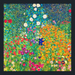 Blumengarten, Gustav Klimt Poster<br><div class="desc">Gustav Klimt (14. Juli 1862 - 6. Februar 1918) war ein österreichischer symbolischer Maler und einer der prominentesten Mitglieder der Wiener Sezessionsbewegung. Klimt ist bekannt für seine Gemälde, Wandgemälde, Skizzen und andere Kunstobjekte. Neben seinen figurativen Werken, die Allegorien und Portraits enthalten, malte er Landschaften. Unter den Künstlern der Wiener Sezession...</div>