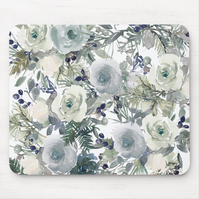 Blumengarten Kunst Mousepad (Vorne)