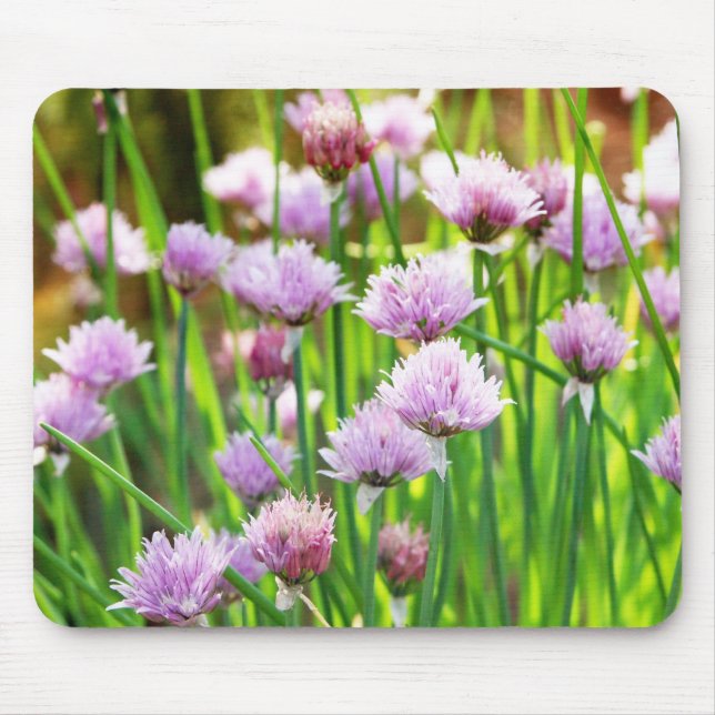 Blumengarten Mousepad (Vorne)