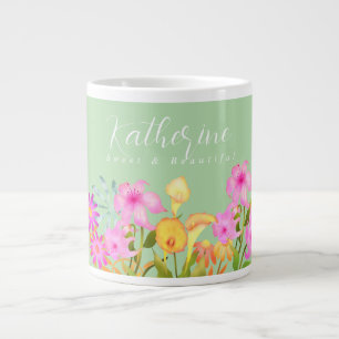 Blumengarten Pale Green Jumbo-Tasse