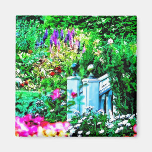 Blumengarten Paradies Magnet