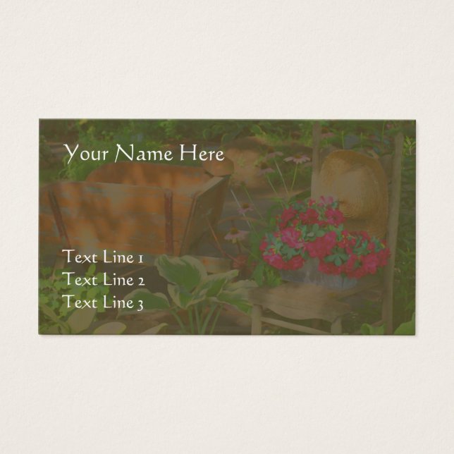 Blumengarten Rollstuhl (Vorderseite)