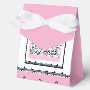 Blumengarten Rosa Geschenkschachtel