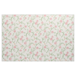 Blumengarten Rosa Stoff