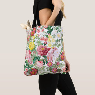 Blumengarten Rose Frühjahrsgarten Tasche