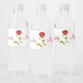 Blumengarten Rote Rose Romantische Hochzeit
