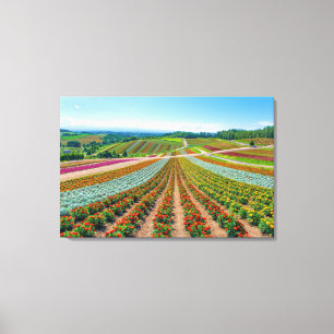 Blumengarten Shikisai No Oka Blume Farm Leinwanddruck