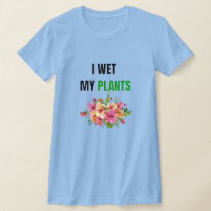 Blumengarten-T-Shirt Pflanzenliebhaber-Shirt Blume T-Shirt