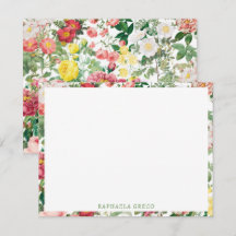 Blumengarten Vintager Frühlingsgarten Rose