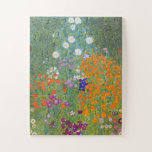 Blumengarten von Gustav Klimt<br><div class="desc">Schönes Gemälde eines Blumengartens von Gustav Klimt. Besuchen Sie unseren Shop,  um mehr wunderschöne Kunstpuzzles und mehr Gustav Klimt Rätsel zu finden!</div>