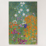 Blumengarten von Gustav Klimt<br><div class="desc">Schönes Gemälde eines Blumengartens von Gustav Klimt. Besuchen Sie unseren Shop,  um mehr wunderschöne Kunstpuzzles und mehr Gustav Klimt Rätsel zu finden!</div>