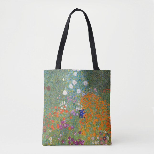 Blumengarten von Gustav Klimt Tasche (Vorderseite)