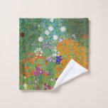 Blumengarten von Gustav Klimt Waschlappen<br><div class="desc">Bitte besuchen Sie meinen Laden für mehr interessantes Design und mehr Farbwahl.
=> zazzle.com/colorfulworld*</div>