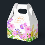 Blumengarten Weißzelt Gefälligkeitsbox Geschenkschachtel<br><div class="desc">Attraktives Blumendesign.</div>