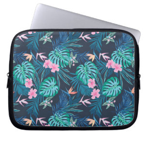 Blumengartenmuster Laptopschutzhülle