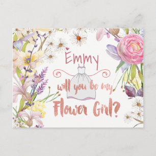 Blumengebüsch-Blumengebläse Postkarte