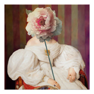 Blumengedanken Diva II Poster