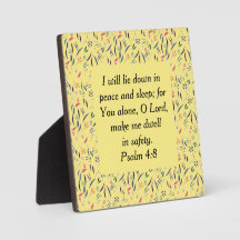 BLUMENGELBLETTE IN SICHERHEIT Christliches Schlafz