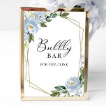 Blumengeometrie-Bubbly-Bar-Pop Fizz Clink-Zeichen Poster<br><div class="desc">Blumengeometrie-Bubbly-Bar-Pop Fizz Clink-Zeichen</div>