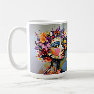 "Blumengeometrie" - Ein botanisches Portrait Kaffeetasse