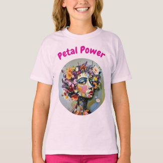 "Blumengeometrie" - Ein botanisches Portrait T-Shirt