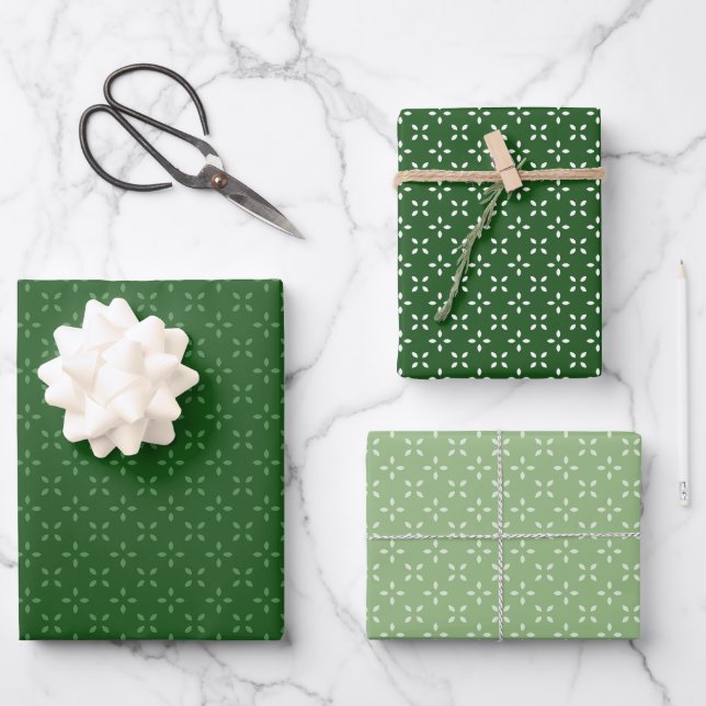 Blumengeschenk für die Blätter "Sage Green", "Dark (Vorderseite)