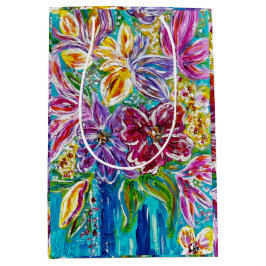 Blumengeschenk-jeden Anlaß Mittlere Geschenktüte