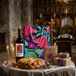 Blumengeschenk mittlere geschenktüte