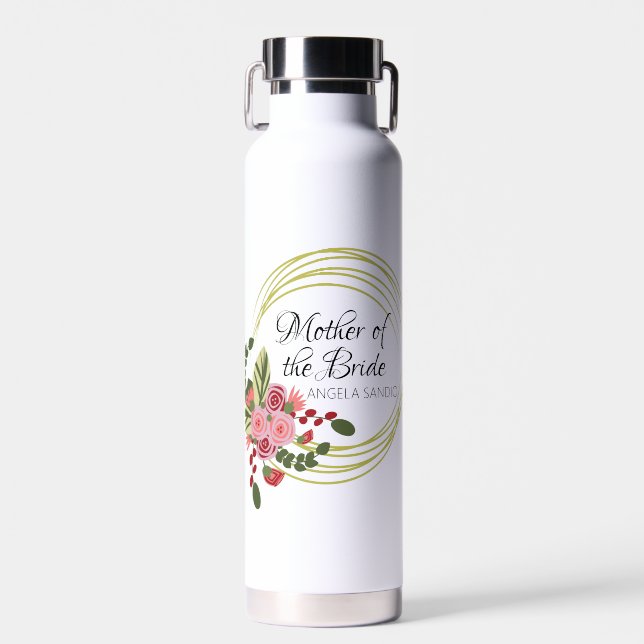 Blumengeschenke für die Mama der Mutter im Jura Trinkflasche (Vorne)