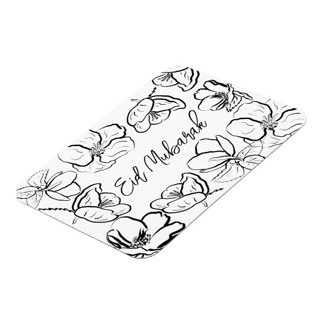 Blumengeschenke, Wohngestaltung Eid Mubarak Wohnge Magnet (Linke Seite)