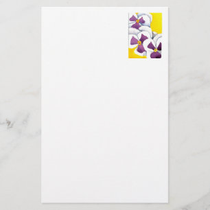 Blumengeschirr "Pansy #4" Briefpapier