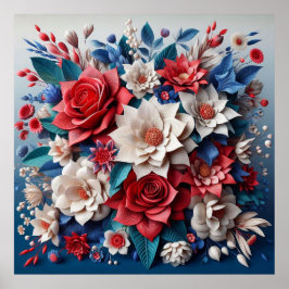 Blumengestalt Poster