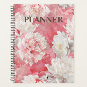 Blumengestein: Ihr von der Peonie entworfener Plan Planer