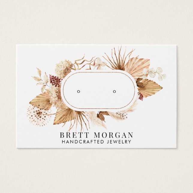 Blumengestelle mit Schmuckkarten (Vorderseite)