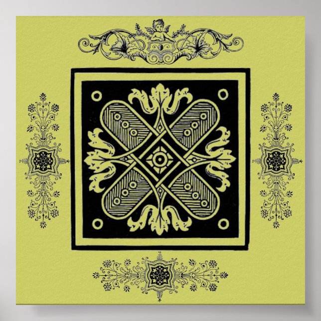 Blumengestelle Poster (Vorne)