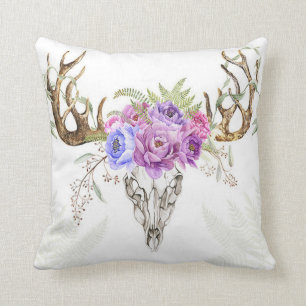 Blumengeweih-Kissen Kissen