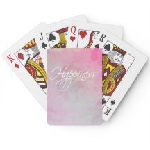 Blumenglück-Poker-Spielkarten