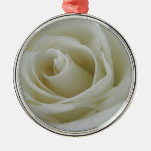 Blumenglühen Silbernes Ornament