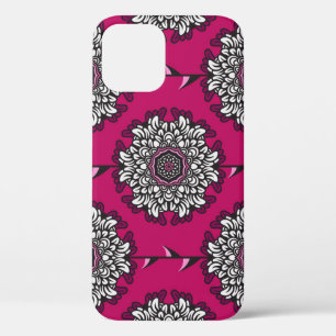 Blumengrafik Blumen Rosa Nahtlos Case-Mate iPhone Hülle