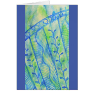 Blumengraphiken des abstrakten Watercolor