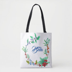 Blumengrenze Tasche