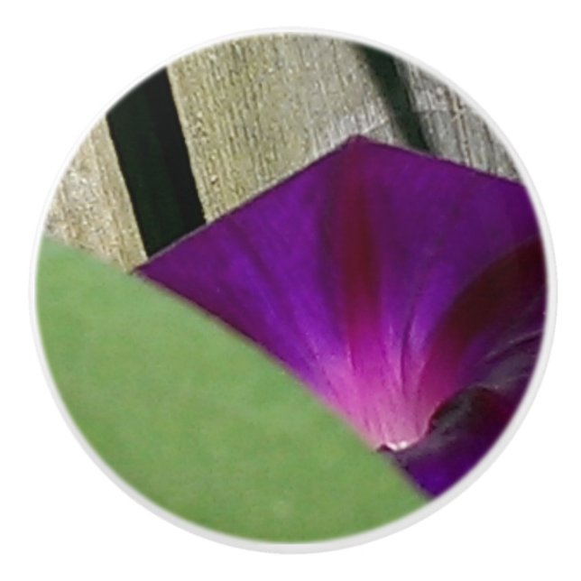 Blumengriff Keramikknauf (Vorderseite)