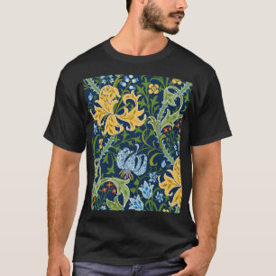 Blumengroße Blumen: Dunkelgrün Vintage T-Shirt
