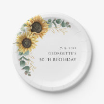 Blumengrün 50. Geburtstag