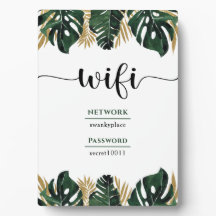 Blumengrün Wifi Passwort Business