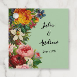 Blumenguss Geschenkanhänger